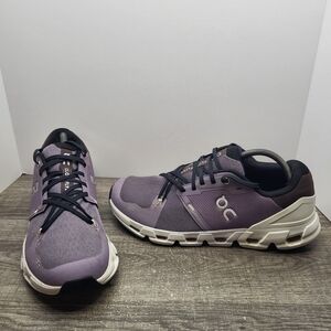 On Running Cloudflyer 4 Running Shoes Sneakers Shark Pearl Purple Mens Sz 10